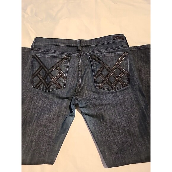 Citizens of Humanity Kelly 001 Jeans Sz 30Low Boot Dark Wash w Stretch - Picture 9 of 11